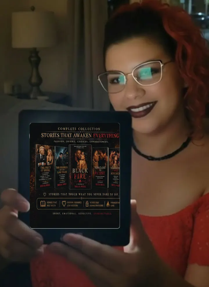Bruja Roja β woman reading as romantic characters come to life